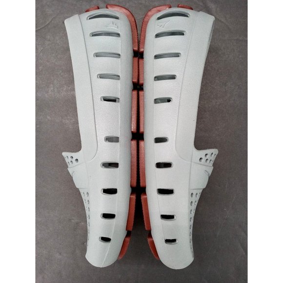 Floafers Shoes Deck Loafers Women's 8 Grey Burgundy New Float Foam Posh Driver - Picture 3 of 10